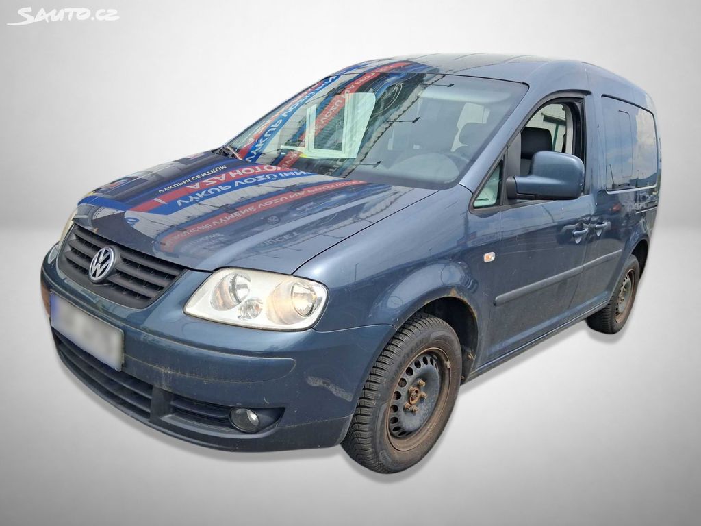 Volkswagen Caddy, 1.9 TDI, 5Míst, Klima, ČR